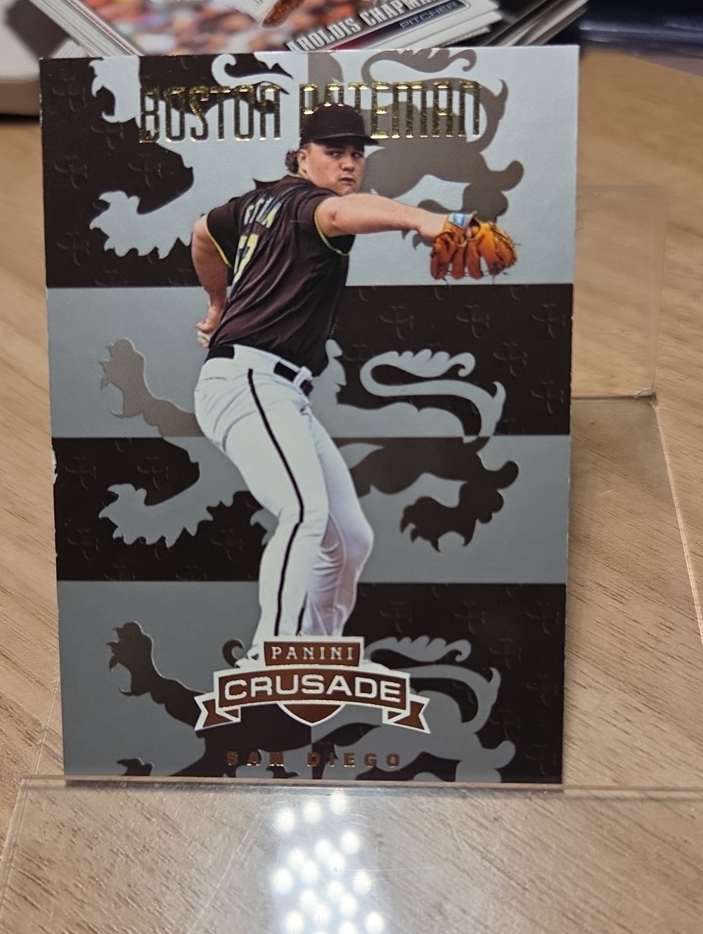 2025 Panini Crusade Silver RC Boston Bateman